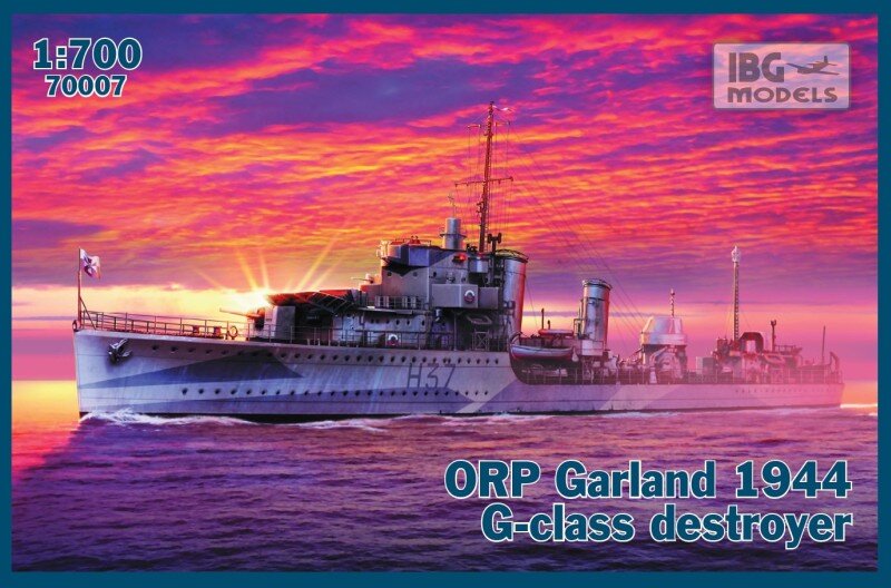 ORP Garland 1944 G-class Destroyer
