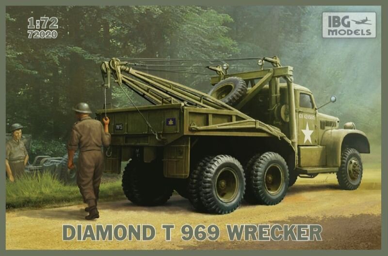 DIAMOND T-969 WRECKER1:72