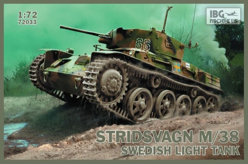 Stridvagn M/38 Swedish light tank