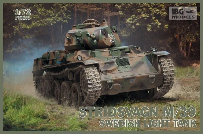 Stridsvagn m/39 Swedish light tank -