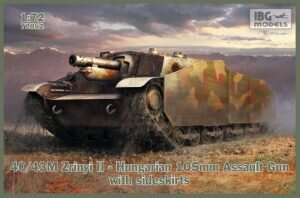 43M Zrinyi II Hungarian Assault Gun w/ sidekirts