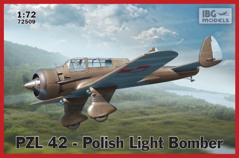 PZL.42- Polish Light Bomber