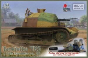 TKS Polish Tankette w/ build tracks and paint set