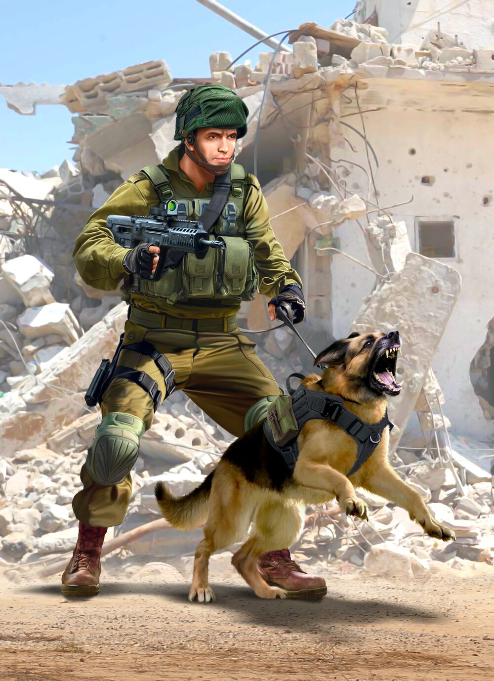 IDF K-9 Unitz ″OKETZ″