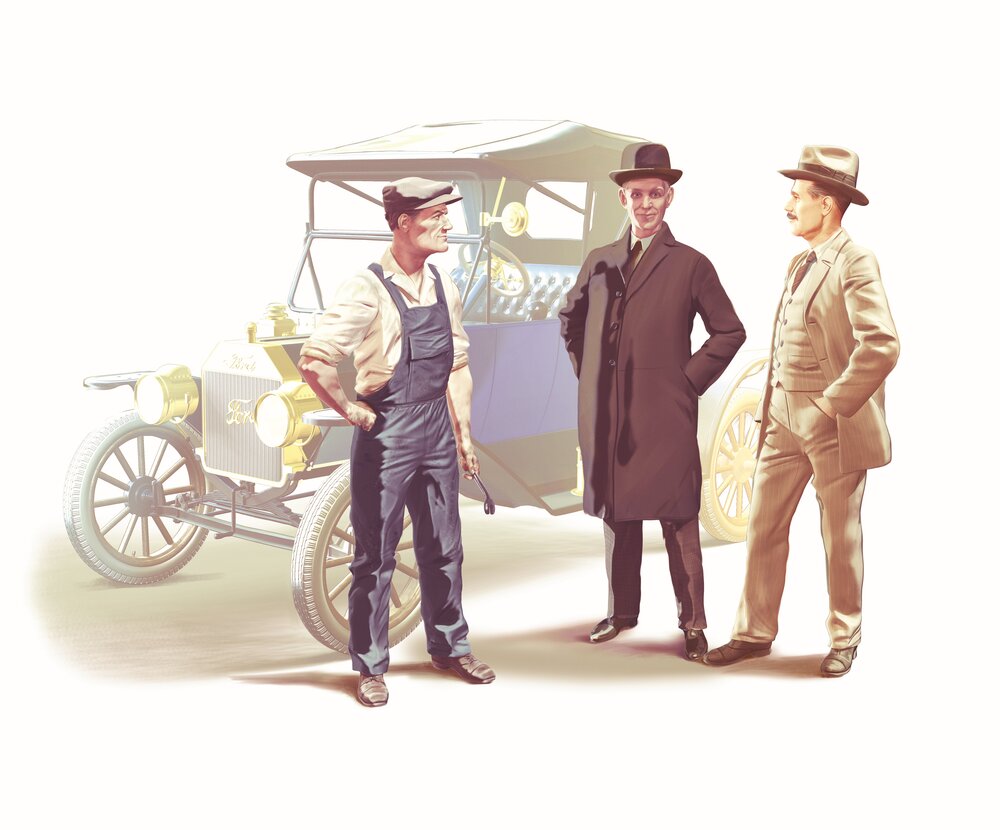 Henry Ford & Co (3 figures)