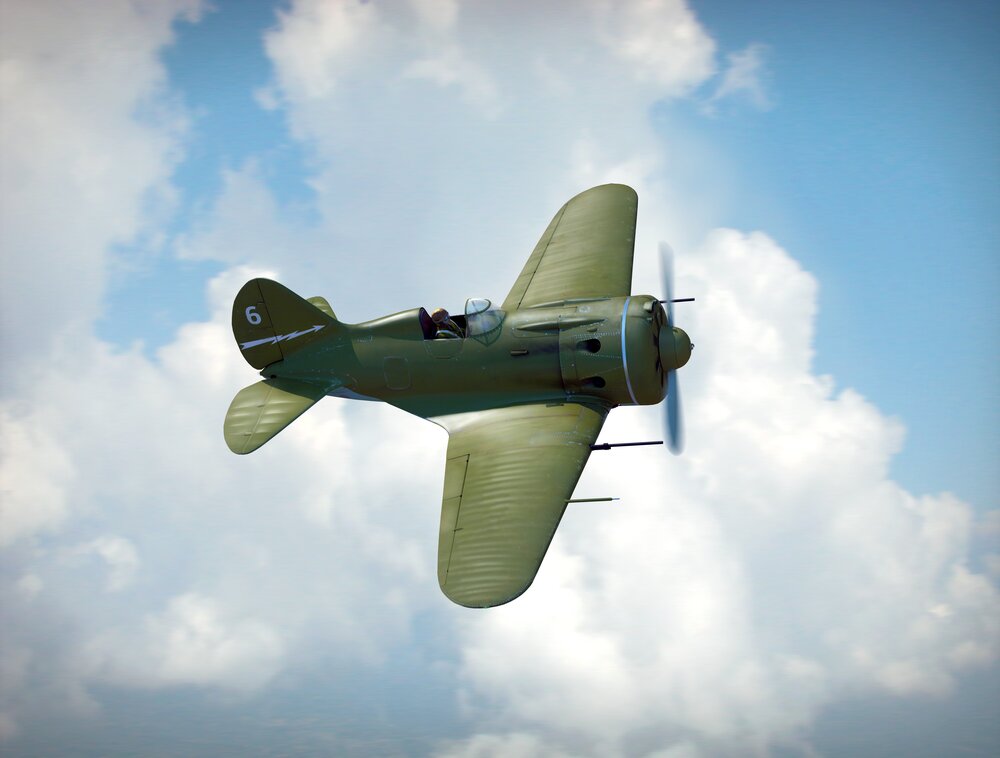 I-16 type 28, WWII Soviet Fighter (2)