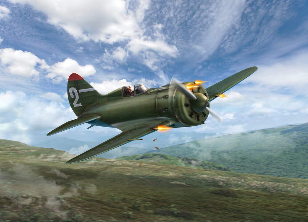 I-16 type 10, WWII Soviet Fighter