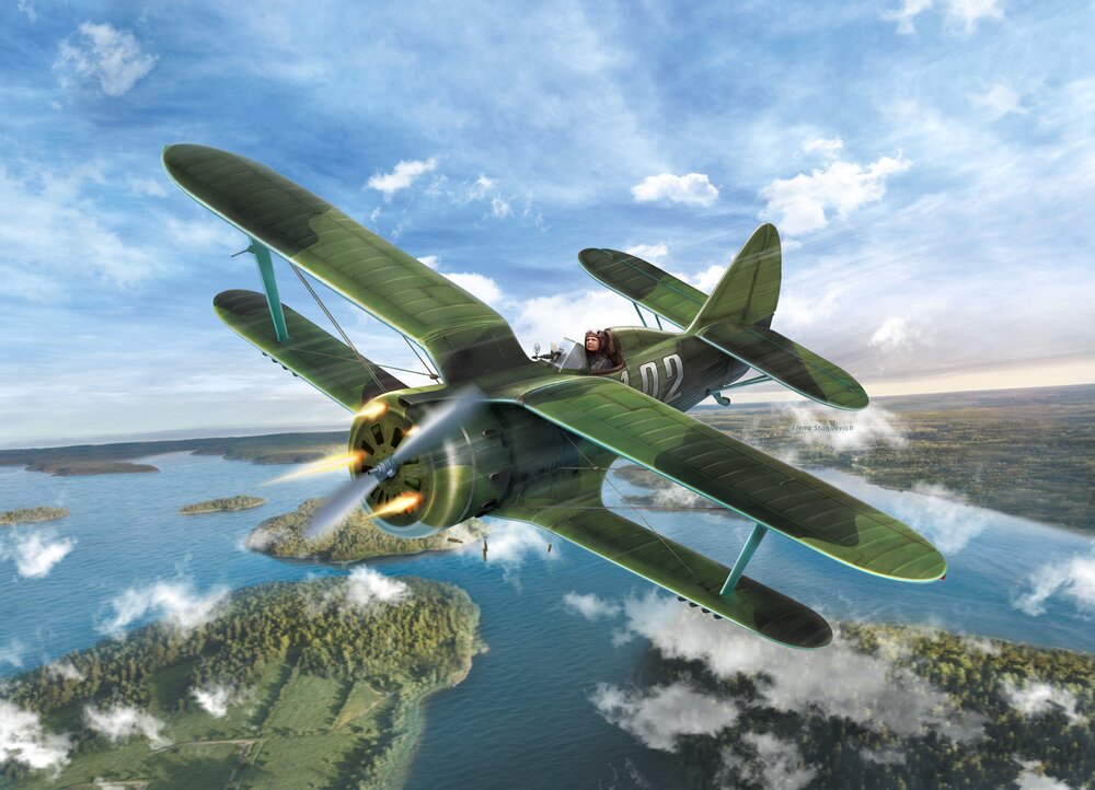 I-153 ″Chaika″, WWII Soviet Fighter