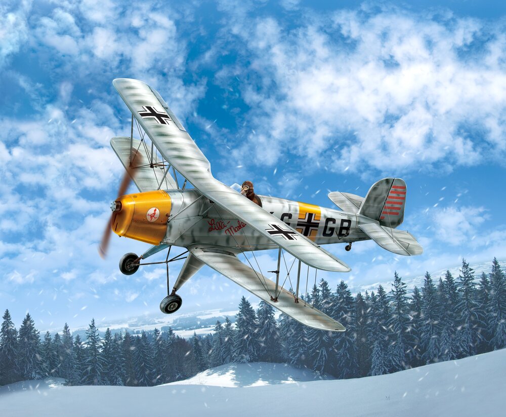Bücker Bü 131D, WWII German Training Aircraft