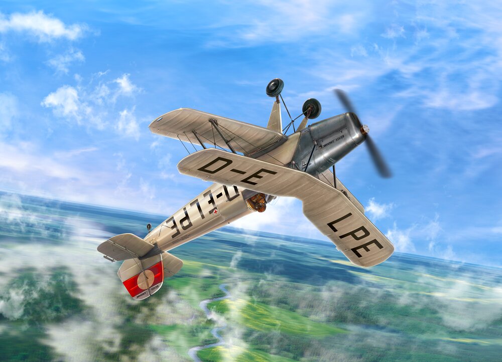 Bücker Bü 131B, German Training Aircraft