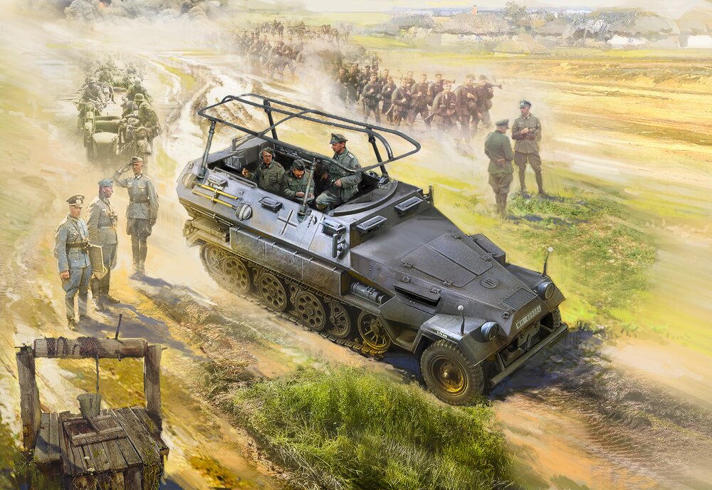Sd.Kfz.251/6 Ausf.A with Crew