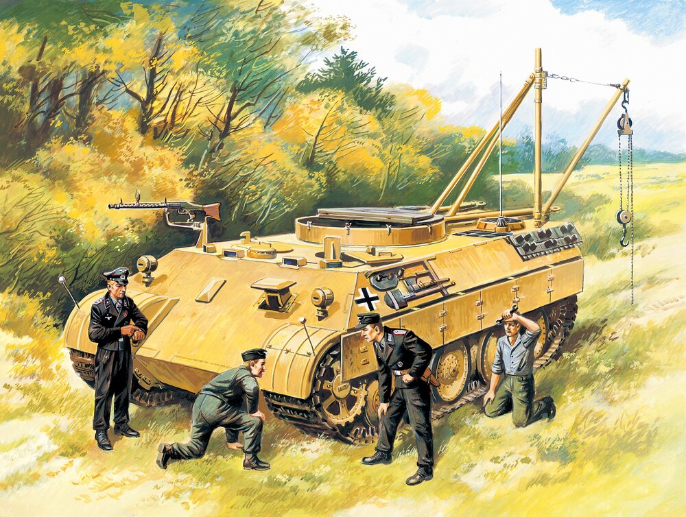 German Tank Crew (1943-1945) (4 figures)