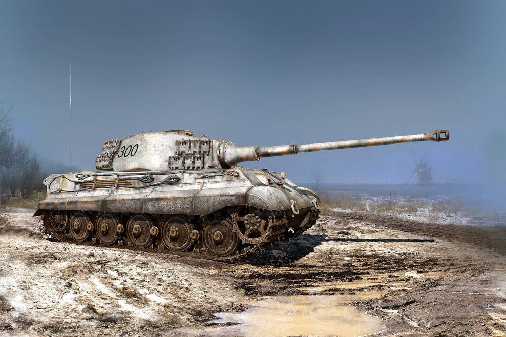 Pz.Kpfw.VI Ausf.B King Tiger w/ Henschel Turret WWII