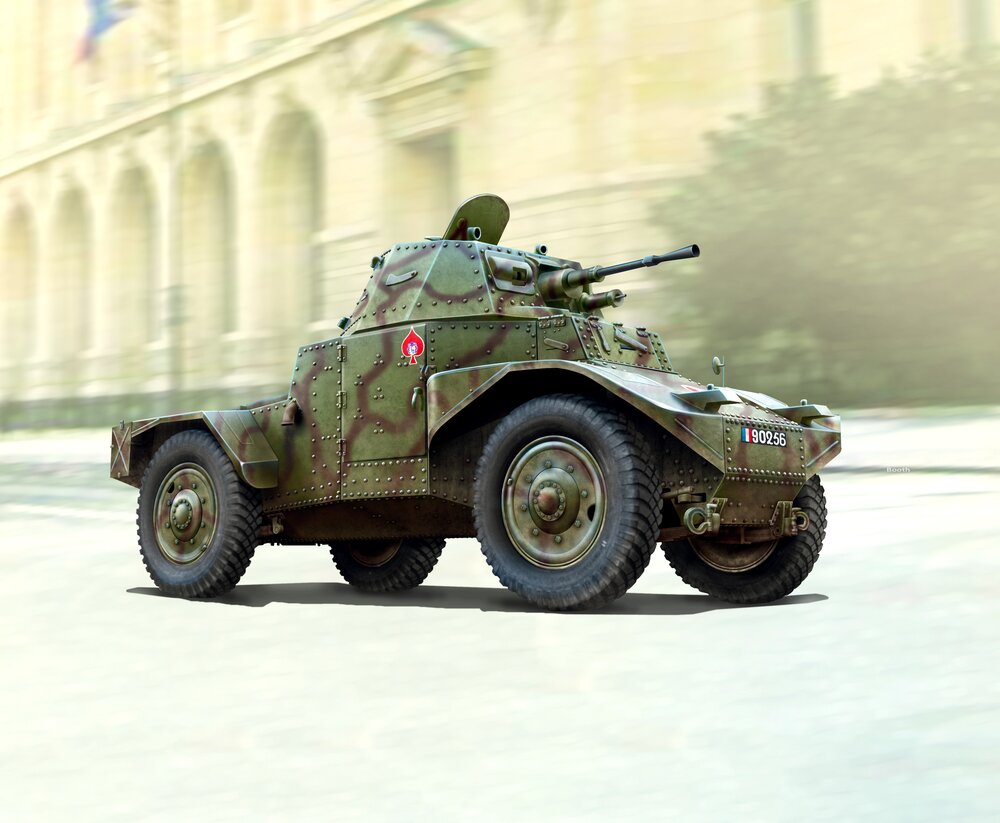 Panhard 178 AMD-35, WWII French Armoured Vehicle