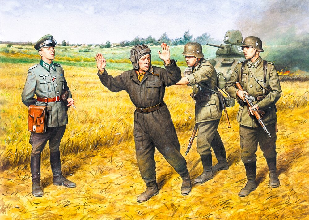 “Barbarossa” operation, June 22,1941 (4 figures)