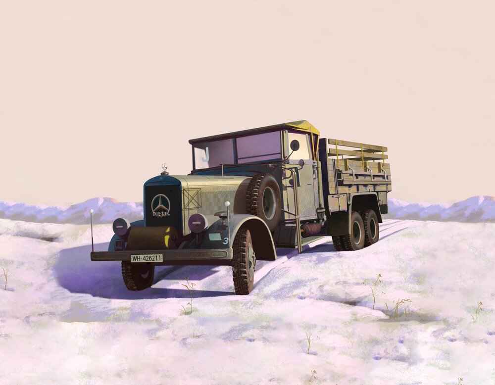 Typ LG3000, WWII German Army Truck