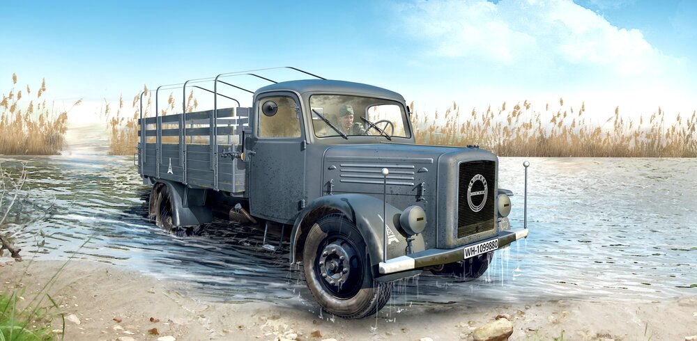 KHD S3000, WWII German Army Truck