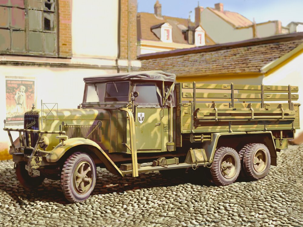 Henschel 33 D1, WWII German Army Truck