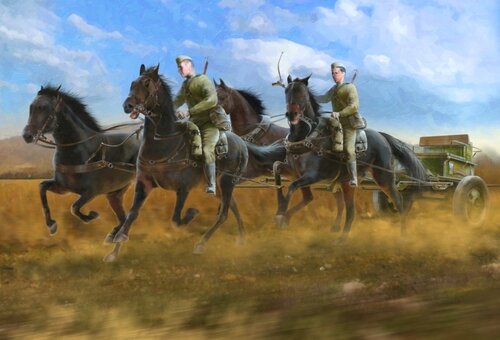 SOV.REG.HORSE TRANSP.1:35