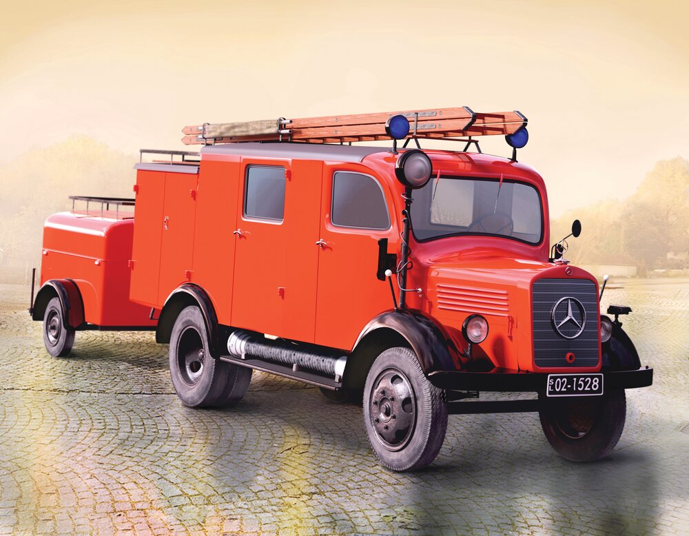 L1500S LF 8, German Light Fire Truck