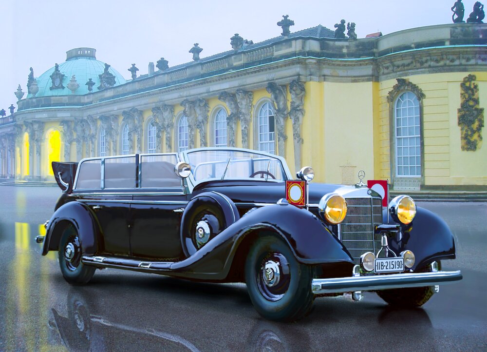 Typ 770K (W150) Tourenwagen, WWII German Leader″s Car