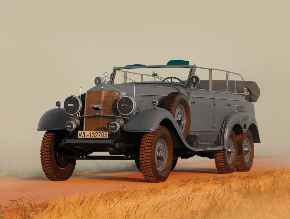 Typ G4 (Kfz.21), WWII German Staff Car