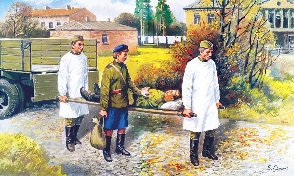 Soviet Medical Personnel (1943-1945) (4 figures)