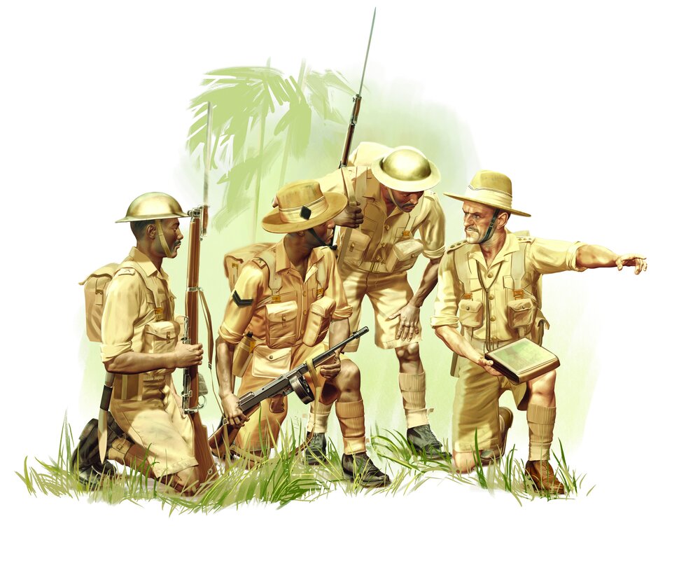 GURKHA RIFLES 44 4 ST. 1:35