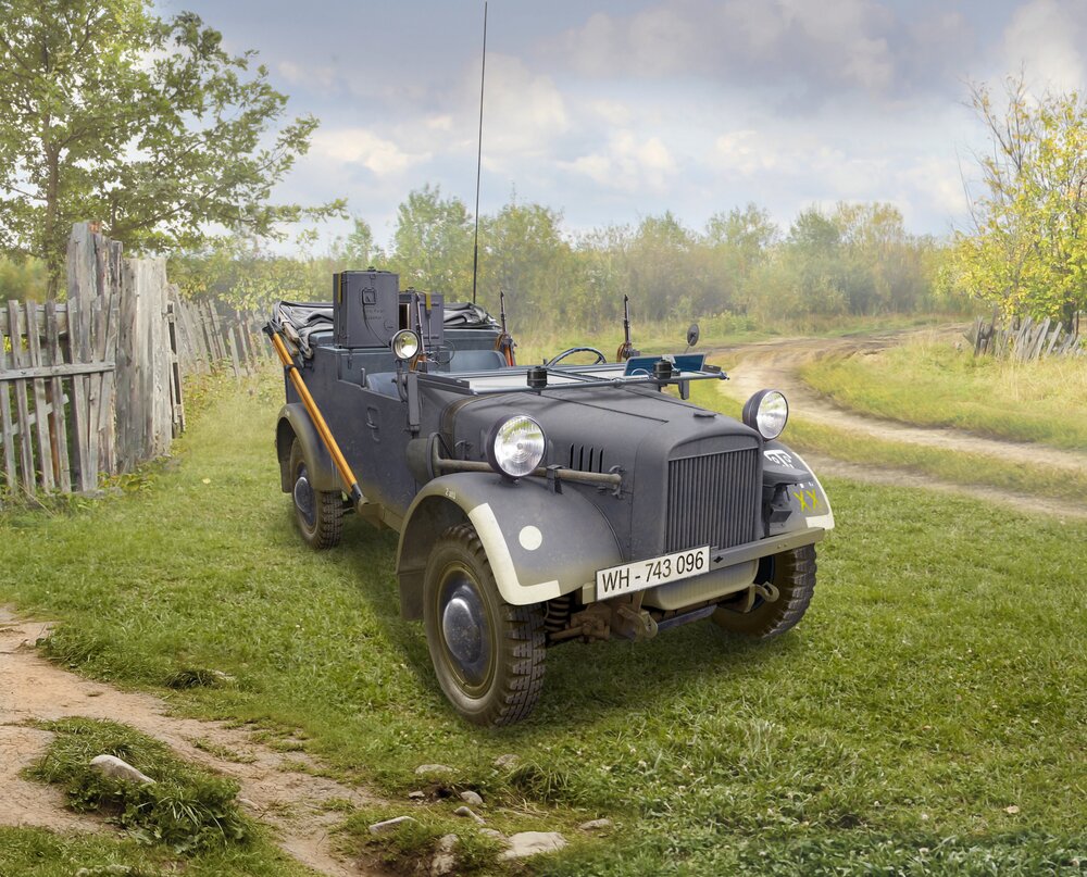 Einheitz-Pkw Kfz.2, WWII German Car