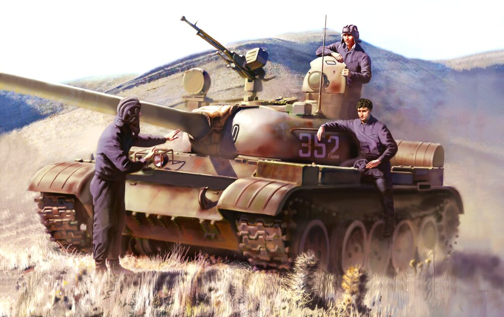 Soviet Tank Crew (1979-1988) (3 tankmen)