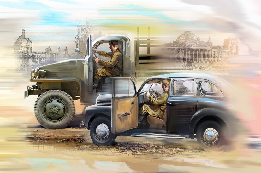 RKKA Drivers (1943-1945) (2 figures)
