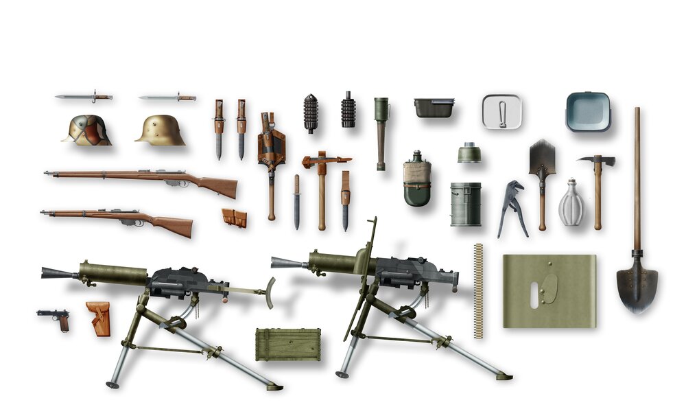 WWI Austro-Hungarian Infantry Weapon and Equipment