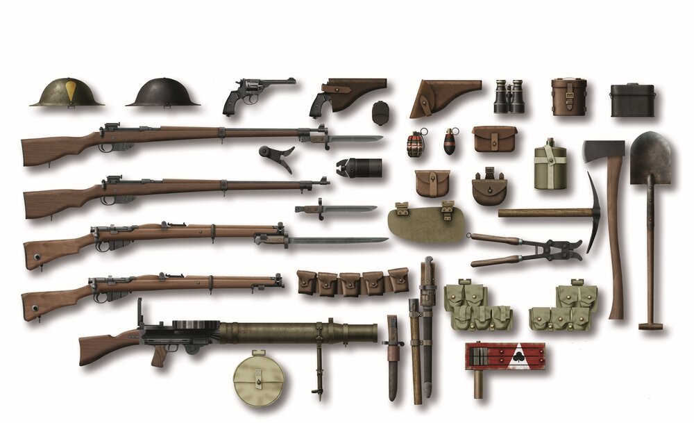 WWI British Infantry Weapon and Equipment