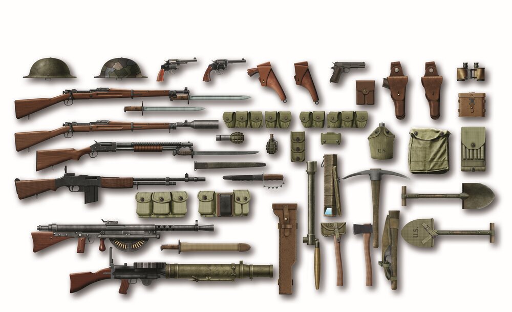 WWI US Infantry Weapon and Equipment