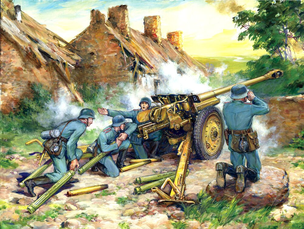 7,62CM PAK 36R & CREW1:35