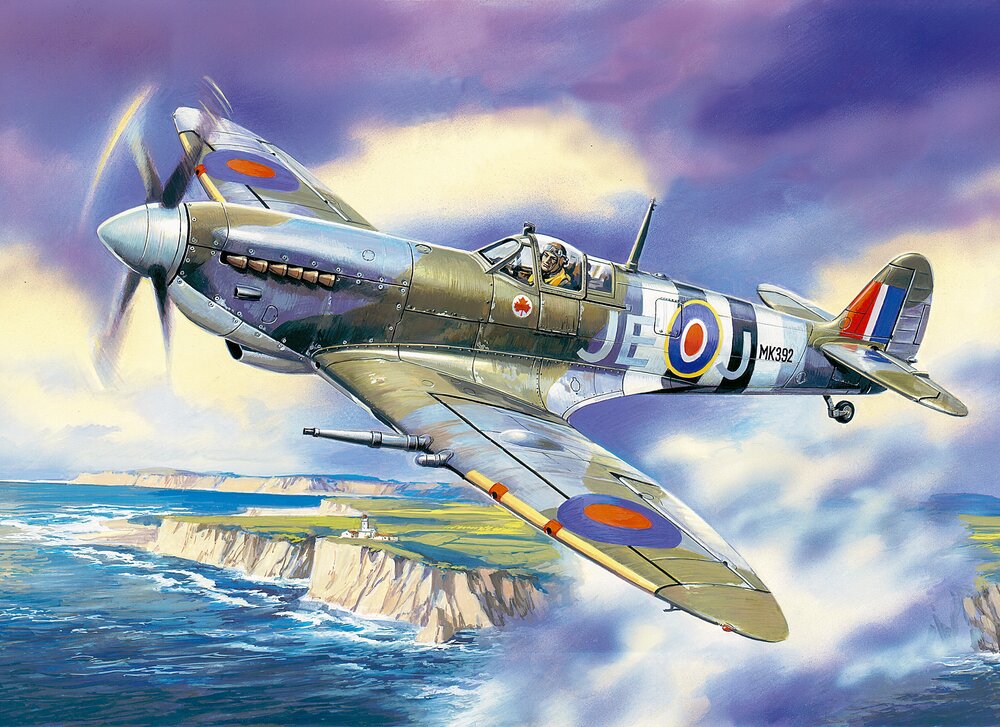 Spitfire Mk.IX, WWII British Fighter