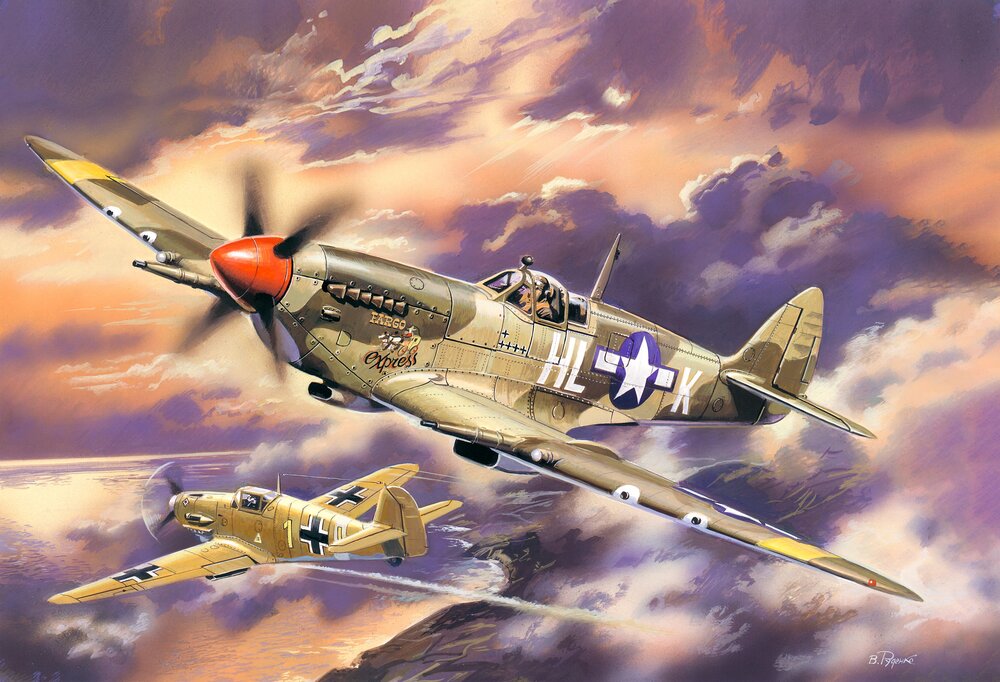 Spitfire Mk.VIII, WWII USAAF Fighter