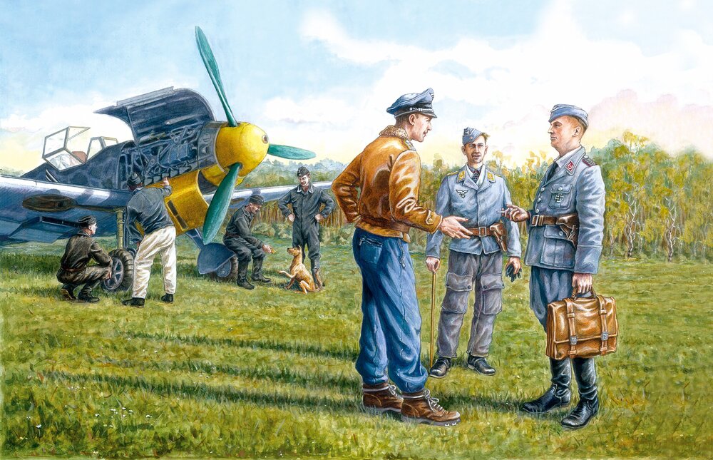 German Luftwaffe Ground Personnel (1939-1945) (7 fig.)