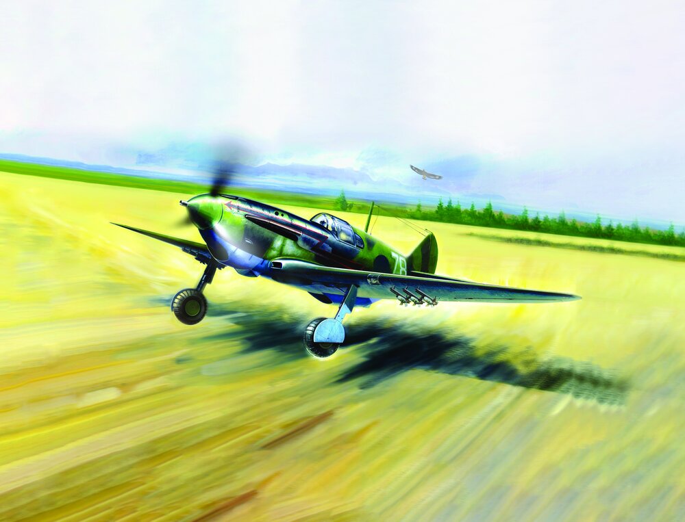 LaGG-3 series 7-11, WWII Soviet Fighter