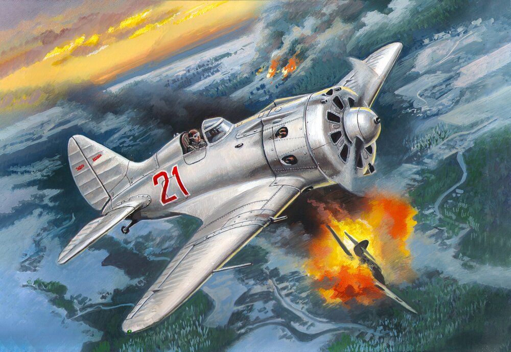I-16 type 24, WWII Soviet Fighter (1)