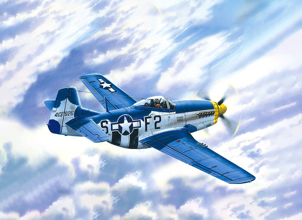 Mustang P-51D-15, WWII American Fighter