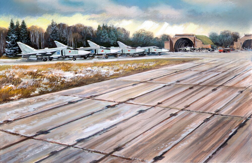 Soviet PAG-14 Airfield Plates (32 pieces) (543×324 mm)