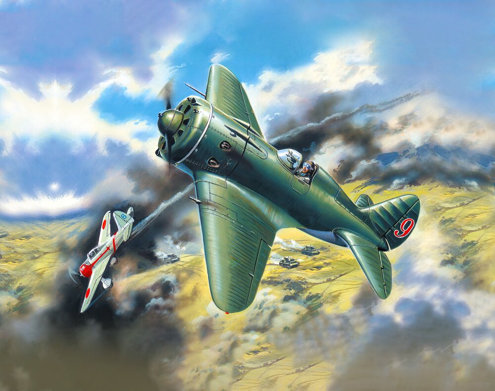 I-16 type 18, WWII Soviet Fighter