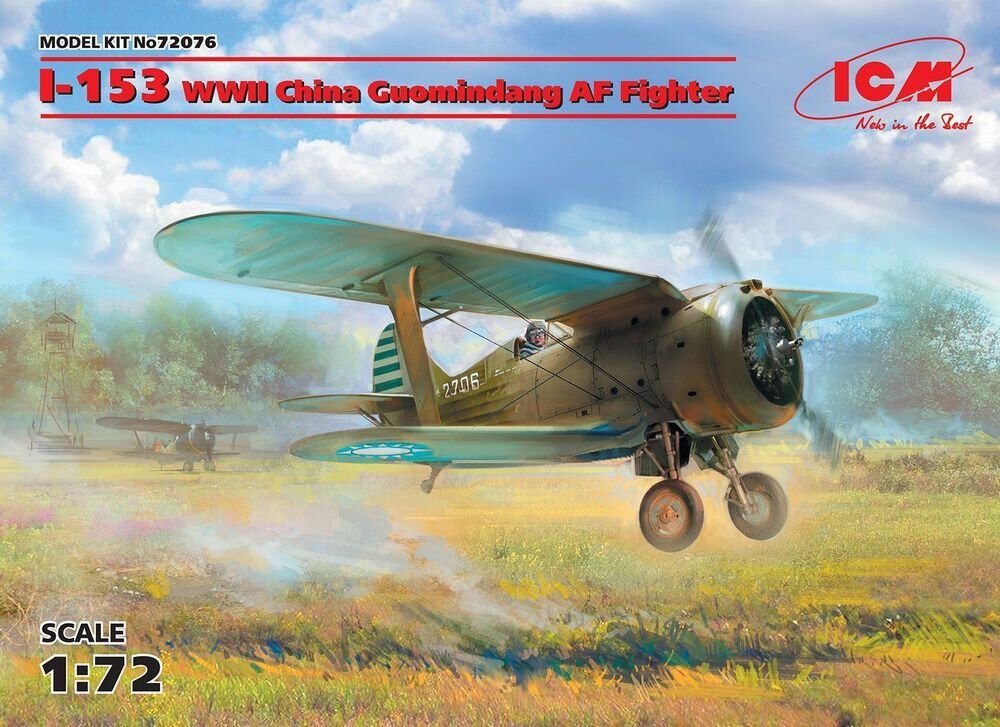 I-153, WWII China Guomindang AF Fighter (2)