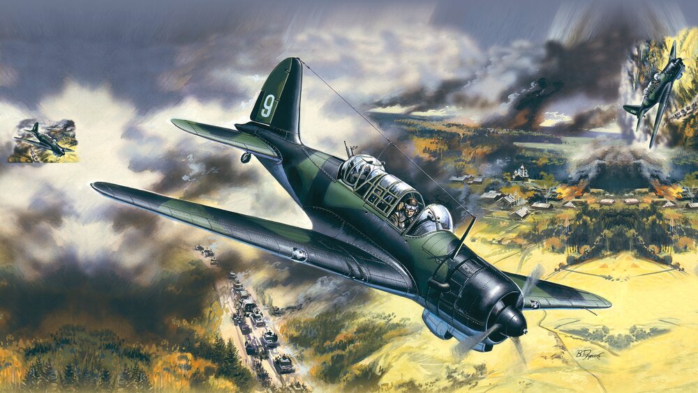 Su-2R, WWII Soviet Reconnaissance Plane