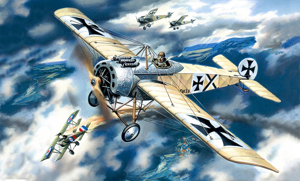 Fokker E.IV, WWI German Fighter