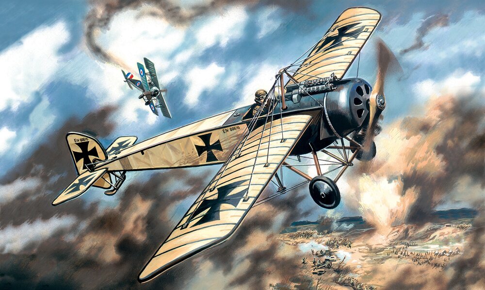 Pfalz E.IV, WWI German Fighter