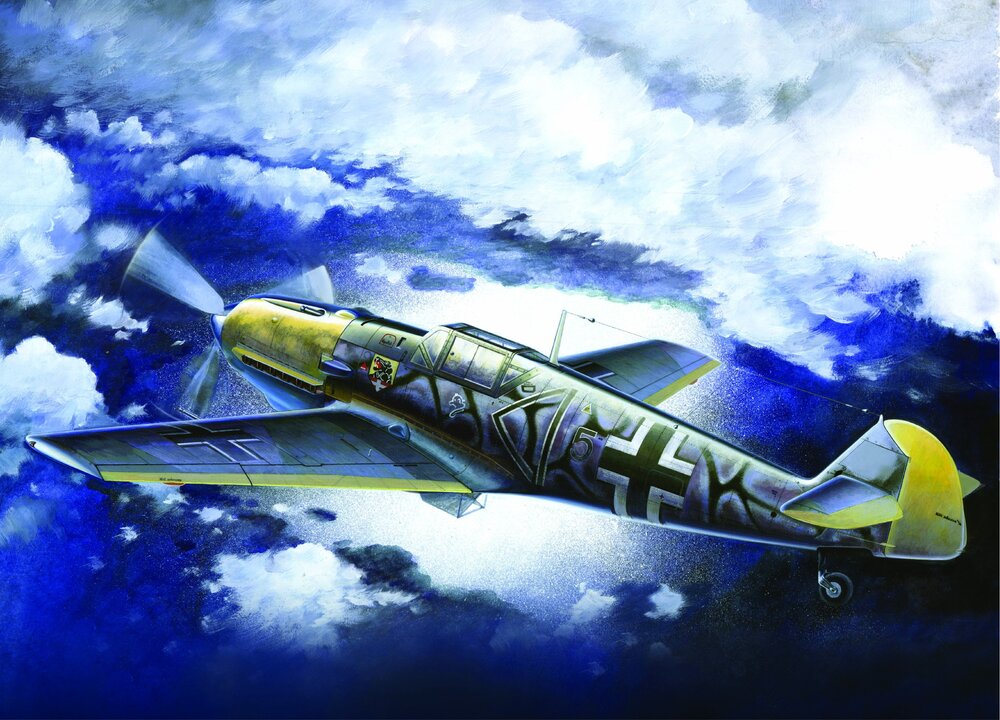Messerschmitt Bf 109E-7/B, WWII German Fighter-Bomber