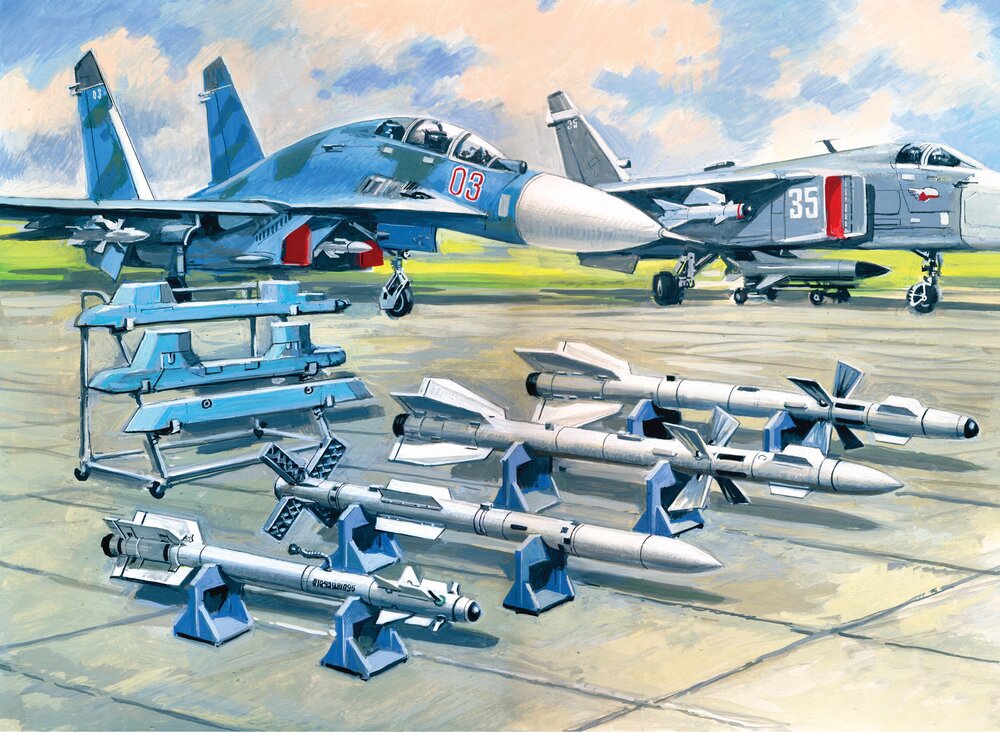Soviet Air-to-Air Aircraft Armament (R-27ER, R-27ET, R-73, R-77 missiles)