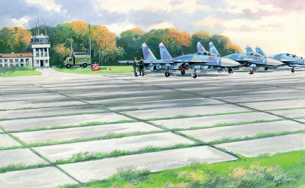 Soviet PAG-14 Airfield Plates (32 pieces) (362×216 mm)